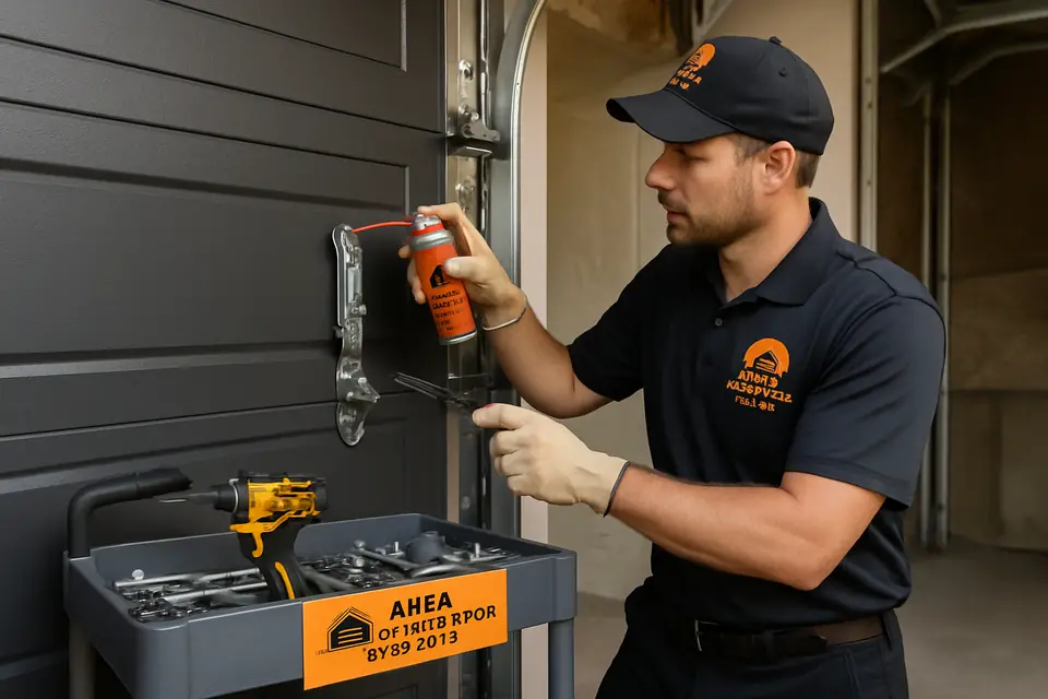 Garage door service in Concord